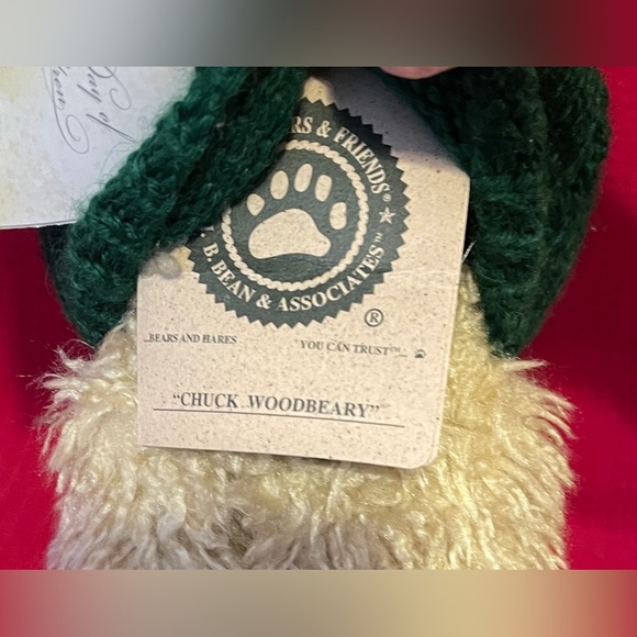 Boyd’s Bears 1985-00, Chuck Woodbeary from TJ’s Best Dressed Collection. 10” - Picture 6 of 13